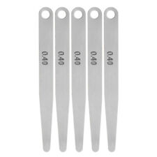 5 Stück Fühlerlehre 0.4mm