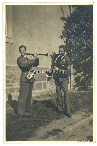 Orig foto luftwaffe - luftwaffe, musiker