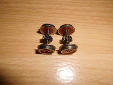 PIKO BR 01.5, BR 03.2, BR 41 Tender-Radsatz mit Zahnrad und Haftreifen, 2 Stück