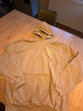 Kiss my Neon Kapuzenpullover Hoodie  Gr. XL beige