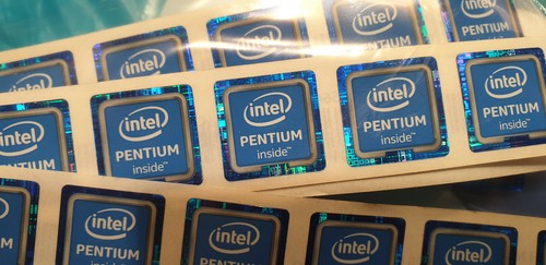 Stück intel pentium inside - intel,