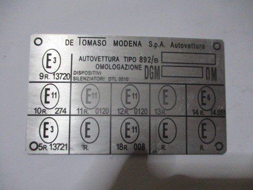 Typenschild plate schild de - id-plate,