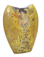 Gustav Klimt Vase Fusaichi Pegasus Japan Porzellan mit 24K Gold ca. 26 cm