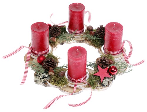 Adventskranz aus