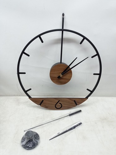 Vintage stil xxl wanduhr - vintage-stil, 79x50