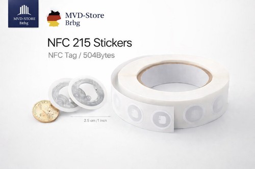 Nfc sticker ntag 215 - sticker,