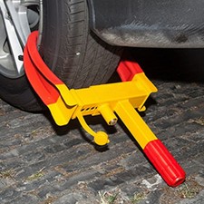 Radkralle Wegfahrsperre