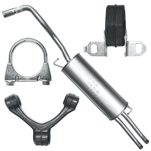 End endtopf auspuff für - endtopf, vw