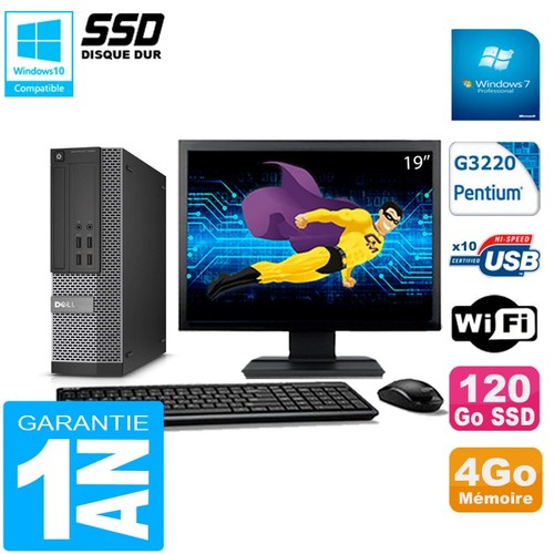 Dell 7020 sff - sff, bildschirm