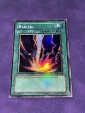 LOB-E042 Raigeki Yugioh Holo