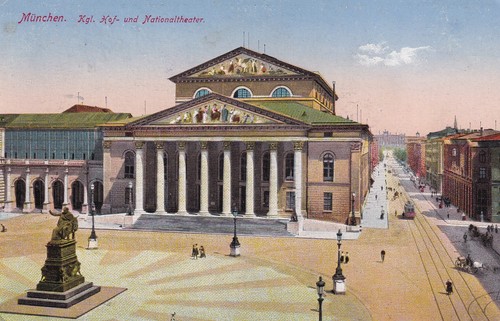 Postkarte münchen kgl - -,