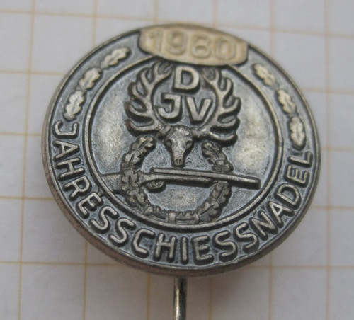 1980 jahresschiessnadel djv - 1980,