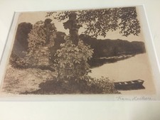 Original Radierung von Franz