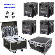 Transportcase Flightcase 4in1 für 4 Stk DMX Feuerwerk Funkenmaschine Party Show