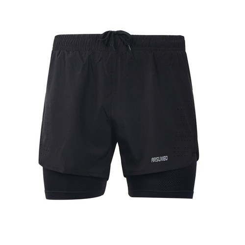 2in1 herren laufhose - 2in1, jogging