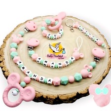 Babyset Schnullerkette mit