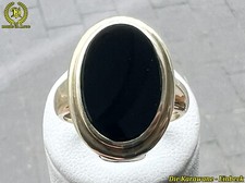 Vintage Art Deco Goldring Siegelring Onyx Goldring 585er Gr.52/16,5 mm ca.4,49g.