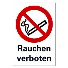 Rauchen verboten Schild