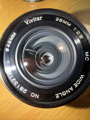 Vivitar 28mm wide - 28mm, wide-angle