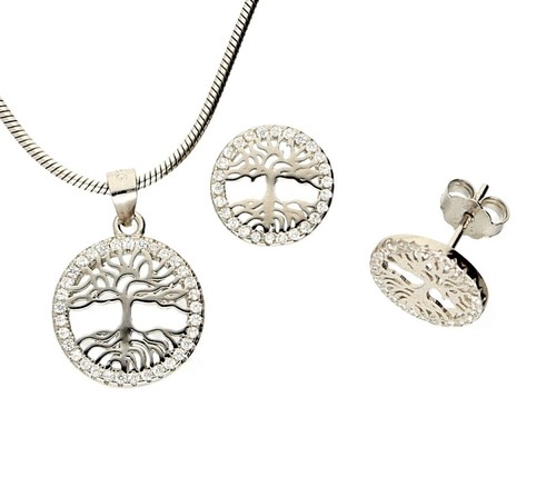 Echtes 925 silber schmuckset - 925,