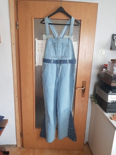 Latzhose jeans m damen - m,