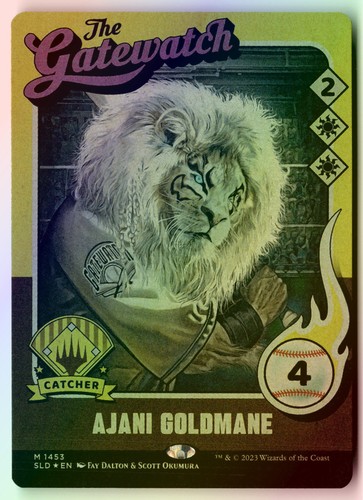 Mtg ajani goldmane secret lair - mtg,