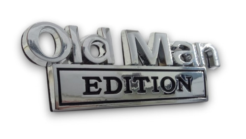 Old man edition emblem - 3d,