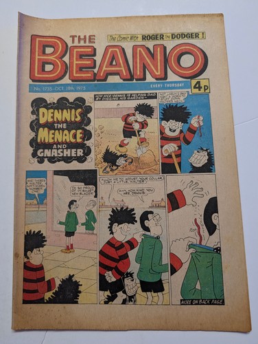 Beano comic 1735 october - no,