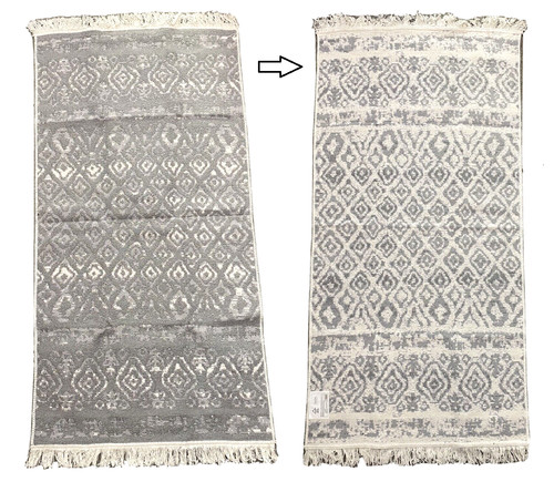 Natur teppich kelim mit - natur,