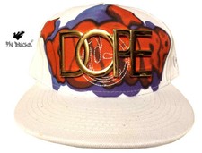 CAP ''Dope'' White/Snap Cap/Flex/Mütze/Original/Neu