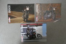 Motorrad Prospekt Yamaha SR