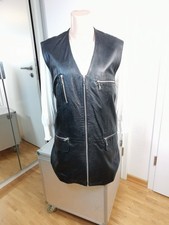 Damen Echtleder Weste mit