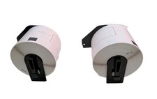 2 Rollen ETIKETTEN 62x100mm