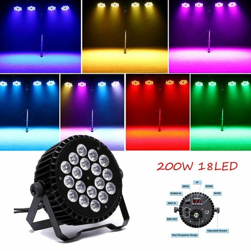 200w 18led rgb - 18led,