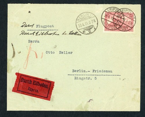 Reich frühe luftpost - dt.,