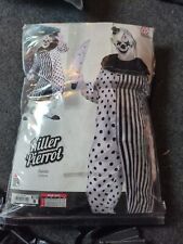 Fasching KOSTÜM Herren Gr. M Killer Pierrot 