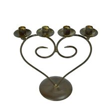 Kerzenhalter Metall Herz