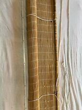 Bambus Rollo Natur Bambusrollo Holzrollo Sichtschutz Braun Jalousie Raffrollo