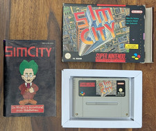 SNES - SIM City - Super Nintendo Spiel - SIMCity