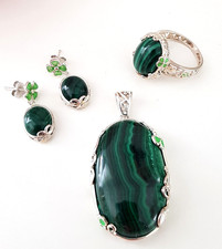 3tlg Schmuckset 925 Silber