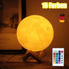 3D LED Mond Lampe Moon Light