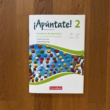 Apuntate 2 Nueva Edicion. Cuaderno de ejercicios. Lehrerfassung mit Lösungen +CD