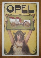 Opel Automobile Plakat