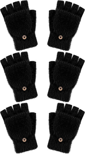 3er pack fingerlose handschuhe - 3er,