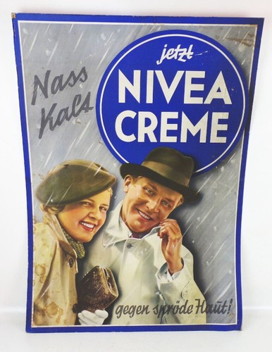 Altes nivea pappschild gegen - altes,
