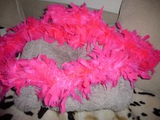 Feder kragen, FEDER BOA, pink