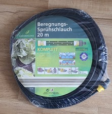 20 m Gardenline Beregnungs-Sprühschlauch Nr. 2316 9685 schwarz