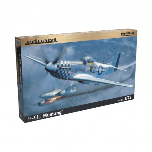 Eduard 51d mustang - eduard, p-51d
