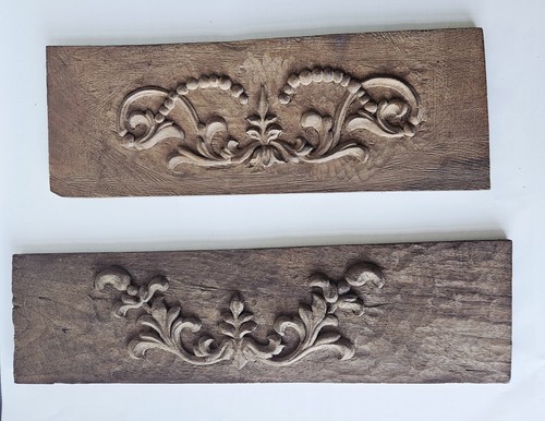 Antikes holzrelief holzplatte - antikes,