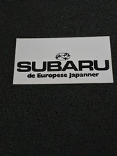 SUBARU ➔ Sticker / Aufkleber ➔ *aus Sammlung* 084